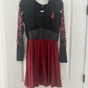 NWT Star Wars Darth Maul Cosplay Hooded Dress – Rare/Sold Out